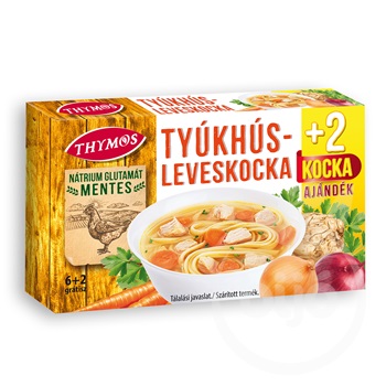 Thymos leveskocka tyúkhús n.g.mentes 6+2 grátisz 80 g