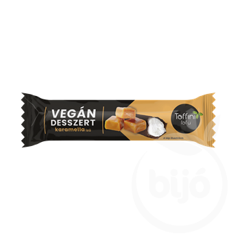 Toffini vegan desszert karamella ízű 30 g
