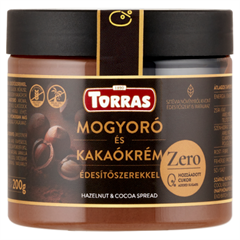 Torras gluténmentes mogyorókrém steviával 200 g