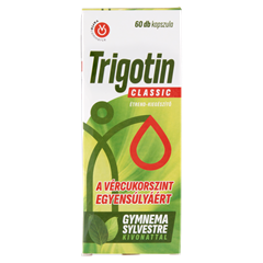 Trigotin classic gymnema sylvestre kivonat vércukorszint egyensúlyért étrendkiegészítő kapszula 60 db