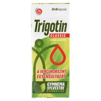 Trigotin classic gymnema sylvestre kivonat vércukorszint egyensúlyért étrendkiegészítő kapszula 60 db