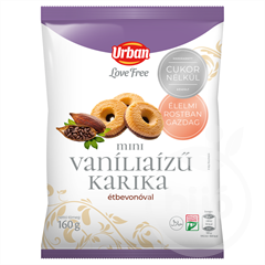 Urban Love Free vanília ízű karika hcn 160 g