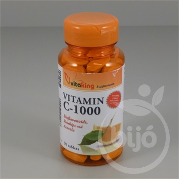 Vitaking c-vitamin 1000mg bioflavin+acerola+csipkebogyó tabletta 90 db