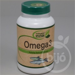 Vitamin Station omega-3 zselétabletta 90 db