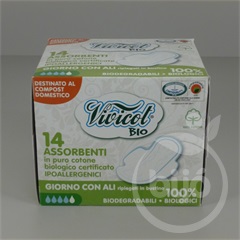 Vivicot bio nappali szárnyas betét 14 db