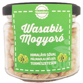 Valentines pirított mogyoró wasabis 190 g
