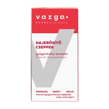 Varga hajerősítő cseppek gyenge-vékony hajra 50 ml
