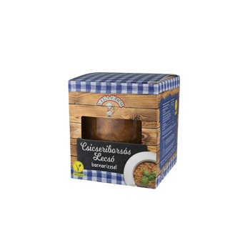 Vega Farm lecsó csicseriborsóval, barnarizzsel 350 g