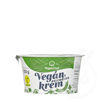 Veganchef kenhető növényi krém zöldfűszeres 150 g