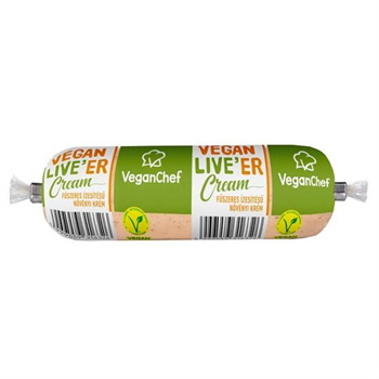 Veganchef live`er fűszeres ízesítésű növényi krém 125 g