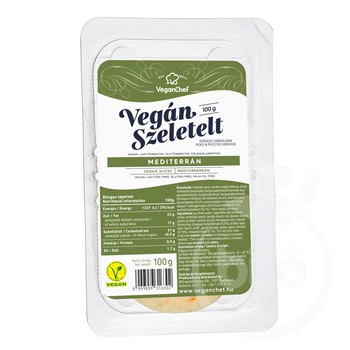 Veganchef vegán szeletelt mediterrán 100 g