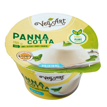 Vegart vegán panna cotta jellegű növényi desszert készítmény 150 g (22224)
