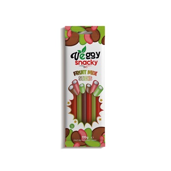 Veggy gumicukor fruit mix sticks 170 g