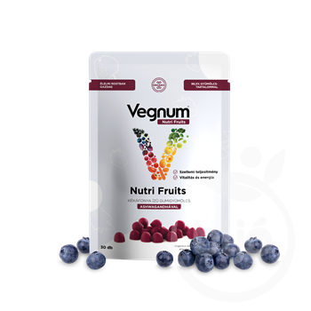 Vegnum nutrifruits ashwagandha áfonya 30 db