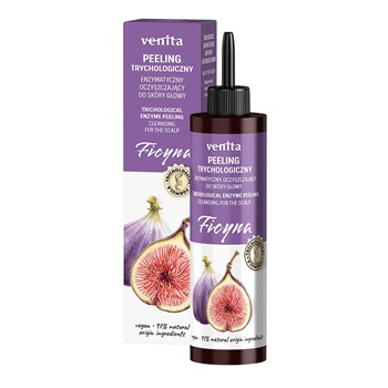 Venita trichológiás hajgyógyászati enzimatikus hámlasztó peeling fejbőrre ficin füge-enzimmel 100 ml