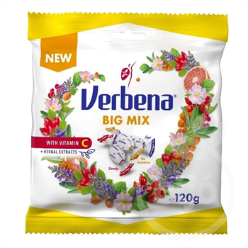 Verbena cukorka big mix 120 g