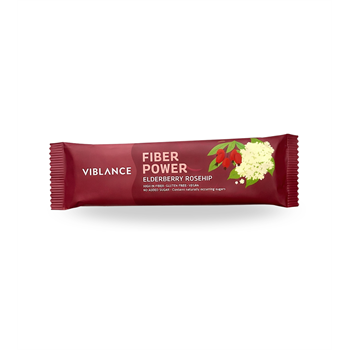 Viblance fiber power bar csipkebogyó & bodzavirág 40 g