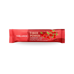 Viblance fiber power bar vörösáfonya & chia 40 g