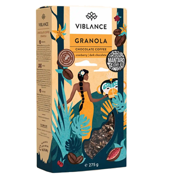 Viblance granola csokoládés kávés 275 g