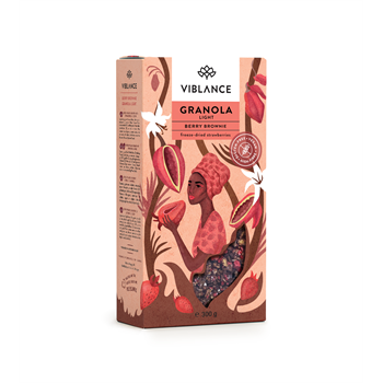 Viblance ropogós müzli light berry brownie 300 g