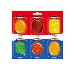 Vidal gumicukor hamburger zselé 66 g