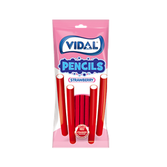Vidal gumicukor strawberry pencils 90 g