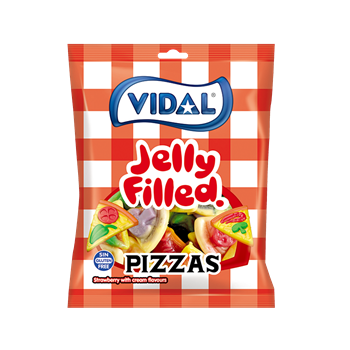 Vidal gumicukor töltött pizza 90 g