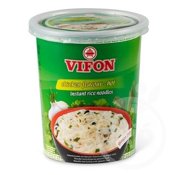 Vifon csirke ízesítésű gluténmentes rizstésztás leves (csípős) pohárban 60 g