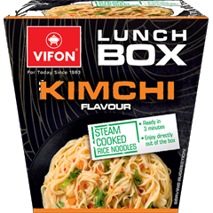 Vifon lunch box kim chi koreai  instant rizstészta étel dobozban (csípős) 85 g