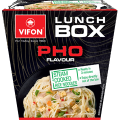 Vifon lunch box pho vietnámi instant rizstészta étel dobozban 85 g