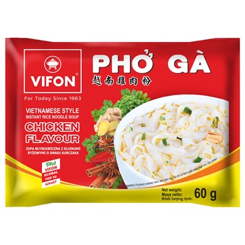 Vifon pho ga csirkehús ízesítésű vietnámi instant tésztás leves 60 g
