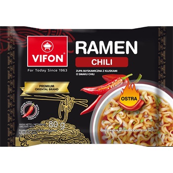 Vifon ramen japán instant búzatésztás leves chilivel (csípős) 80 g