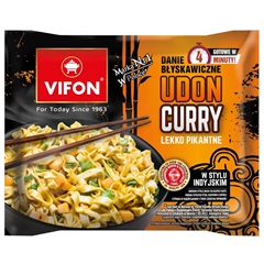 Vifon udon curry indiai instant búzatésztás étel (enyhén csípős) 90 g