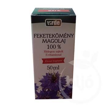 Virde feketekömény magolaj e-vitaminnal 100% 50 ml