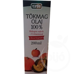 Virde tökmagolaj e-vitaminnal 100% 200 ml