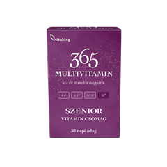 Vitaking 365 szenior multivitamin csomag 30 db