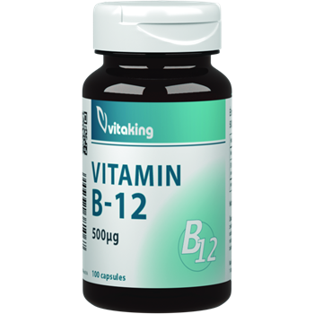 Vitaking b-12 vitamin 500mcg kapszula 100 db