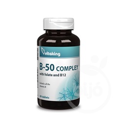 Vitaking b-50 vitamin tabletta 60 db