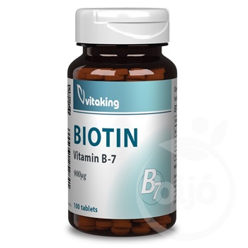 Vitaking biotin tabletta 100 db