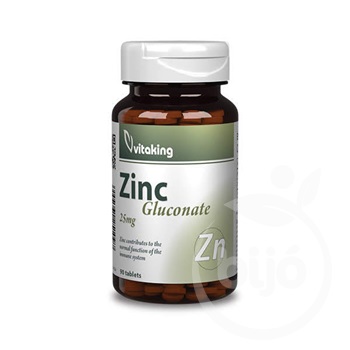 Vitaking cink gluconat 25 mg 90 db