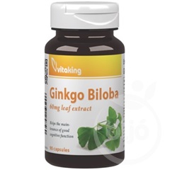 Vitaking ginkgo biloba 60mg kapszula 90 db