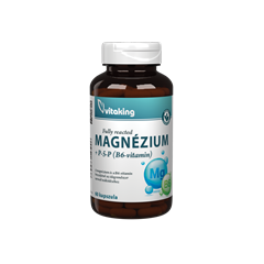 Vitaking magnézium biszglicinát+b6 (p5p) kapszula 60 db