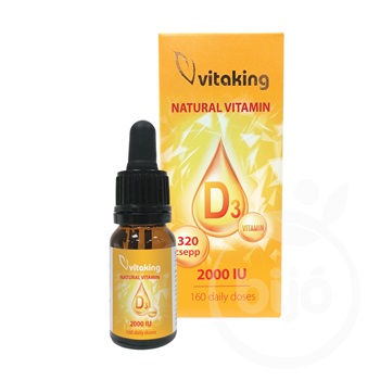 Vitaking natural d3 vitamin csepp 20 ml