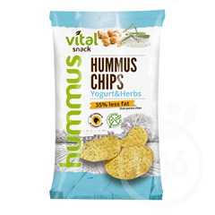 Vital humusz chipsz joghurtos zöldfűszeres 65 g