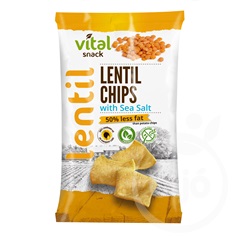 Vital lencse chips tengeri sóval 65 g