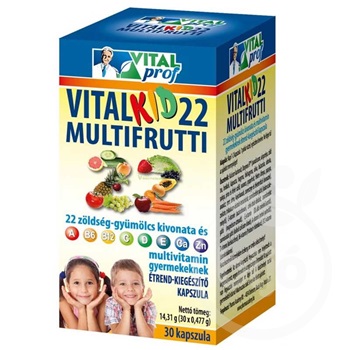 Vitalkid22 multifrutti 22 60 db