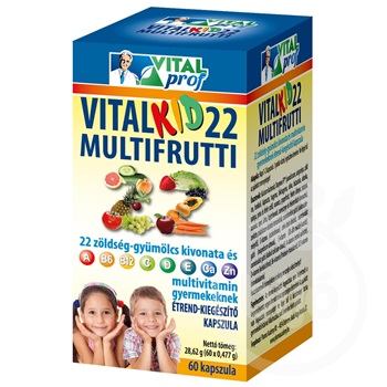 Vitalkid22 multifrutti 22 60 db