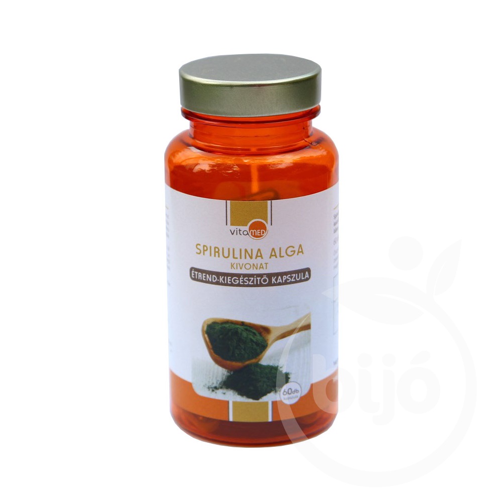 Vitamed prémium spirulina alga kapszula 60 db áruház bijo.hu