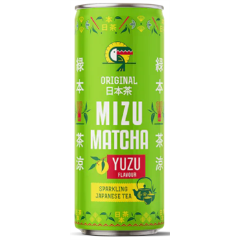 Vitamizu mizu mate yerba mate alapú szénsavas matcha, yuzu ital 330 ml