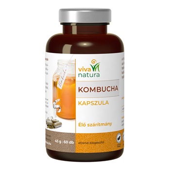 Viva natura kombucha étrend-kiegészítő kapszula 60 db